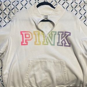 PINK quarter zip